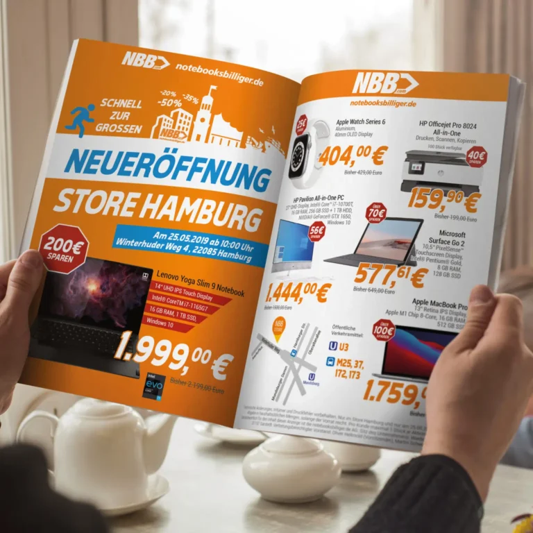 Ein Prospekt mit elektronik Artikeln im Angebot